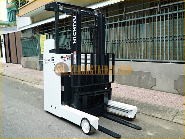 Xe nâng điện đứng lái NICHIYU FBRM15-80B-300