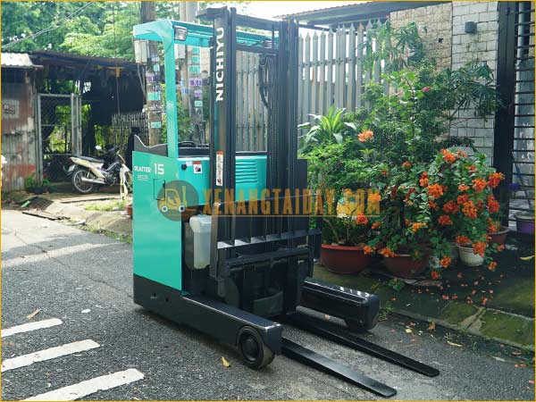 Xe nâng điện đứng lái NICHIYU FBRM15-85-350