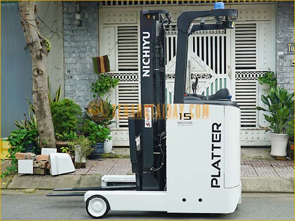 Xe nâng điện đứng lái NICHIYU FBRM15-85-350PFL