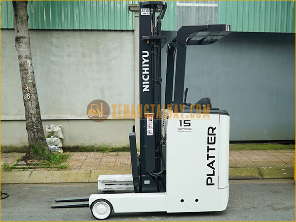 Xe nâng điện đứng lái NICHIYU FBRM15-85-400PFLCS