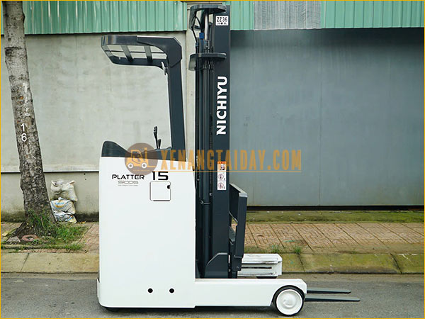 Xe nâng điện đứng lái NICHIYU FBRM15-85-400PFLCS