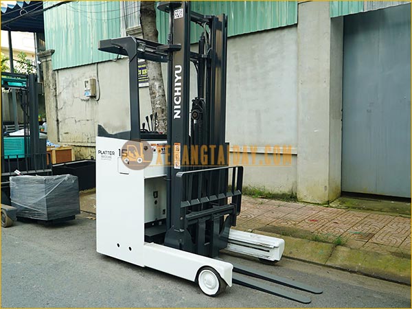 Xe nâng điện đứng lái NICHIYU FBRM15-85-400PFLCS