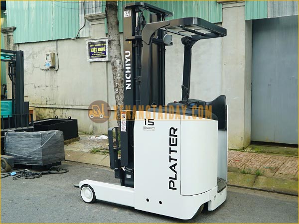 Xe nâng điện đứng lái NICHIYU FBRM15-85-400PFLCS