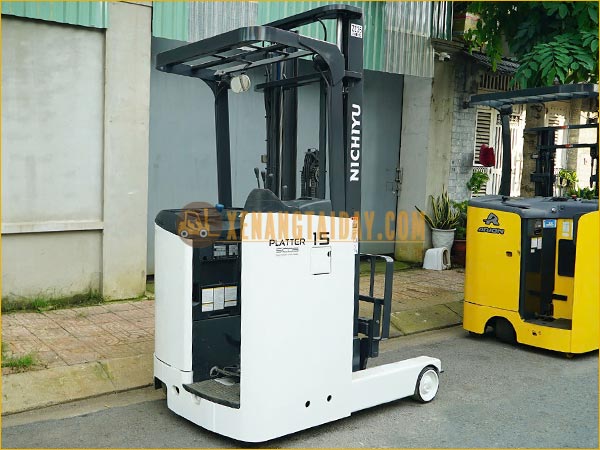 Xe nâng điện đứng lái NICHIYU FBRM15-85-400PFLCS