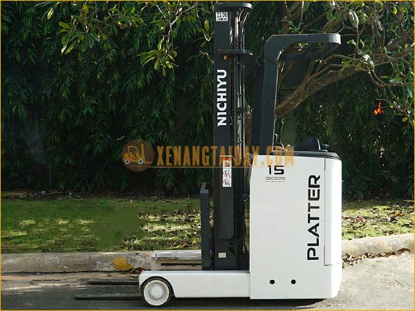 Xe nâng điện đứng lái NICHIYU FBRM15-85-400PFLCS
