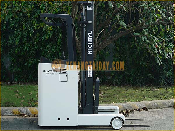 Xe nâng điện đứng lái NICHIYU FBRM15-85-400PFLCS