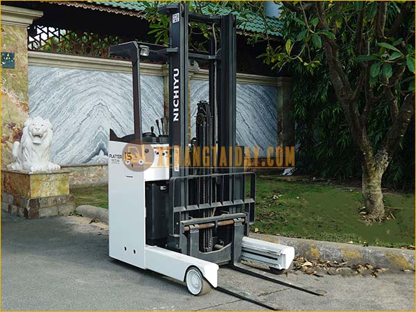 Xe nâng điện đứng lái NICHIYU FBRM15-85-400PFLCS