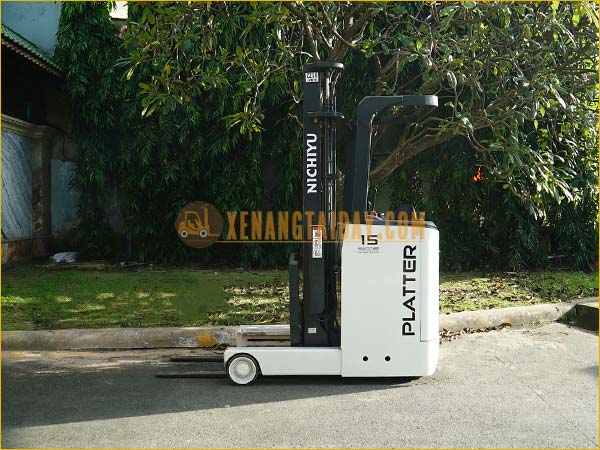 Xe nâng điện đứng lái NICHIYU FBRM15-85-400PFLCS