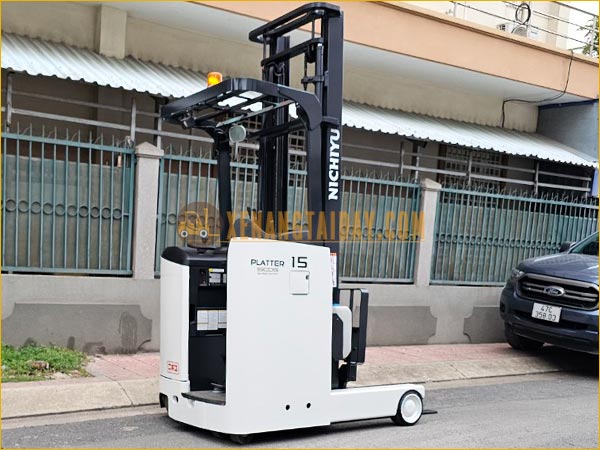 Xe nâng điện đứng lái NICHIYU FBRM15-85-450