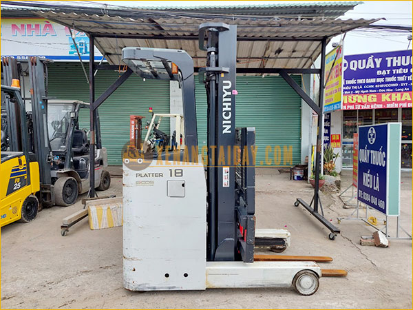 Xe nâng điện đứng lái Nichiyu FBRM18-R80-400B