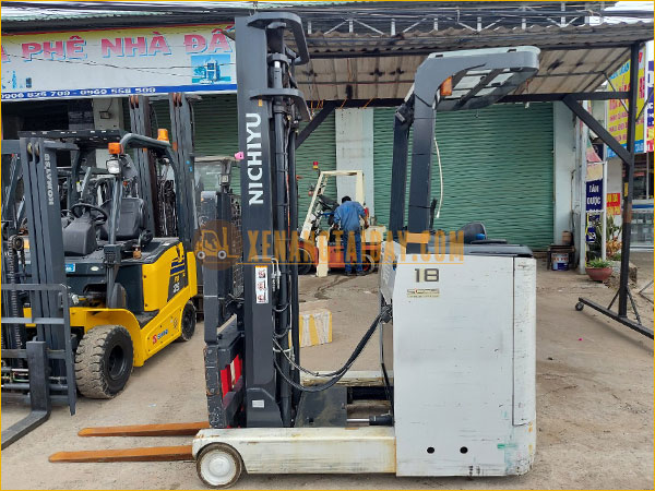 Xe nâng điện đứng lái Nichiyu FBRM18-R80-400B