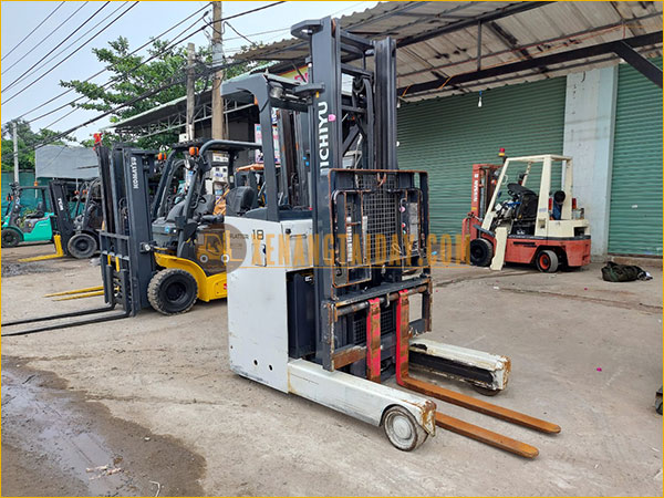 Xe nâng điện đứng lái Nichiyu FBRM18-R80-400B