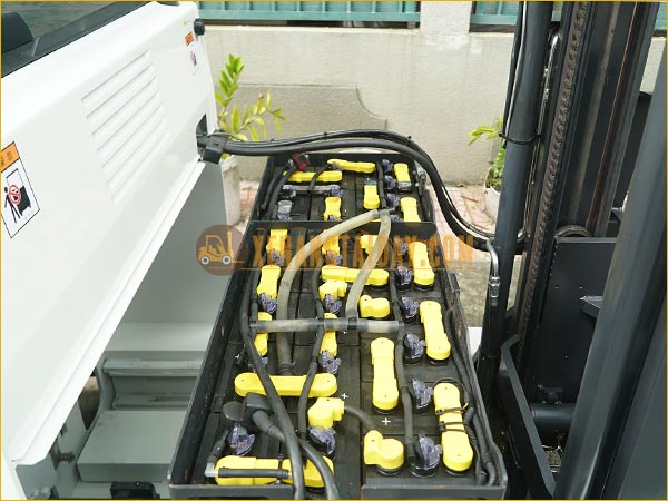 Xe nâng điện đứng lái NICHIYU FBRM25-H80B-470