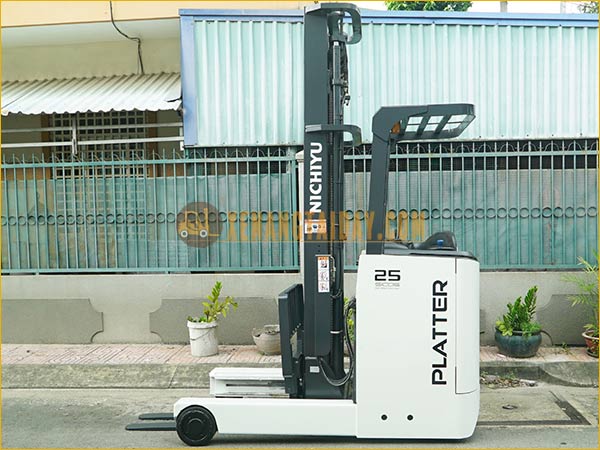 Xe nâng điện đứng lái NICHIYU FBRM25-H80B-470