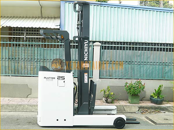 Xe nâng điện đứng lái NICHIYU FBRM25-H80B-470