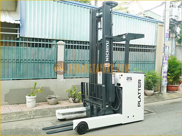 Xe nâng điện đứng lái NICHIYU FBRM25-H80B-470