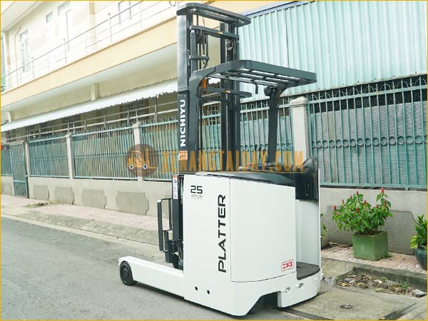 Xe nâng điện đứng lái NICHIYU FBRM25-H80B-470