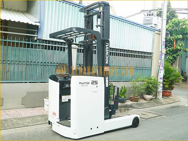 Xe nâng điện đứng lái NICHIYU FBRM25-H80B-470