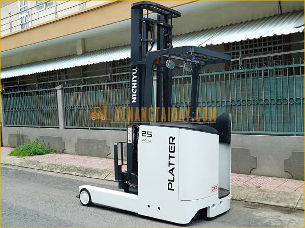 Xe nâng điện đứng lái NICHIYU FBRM25-H80B-470