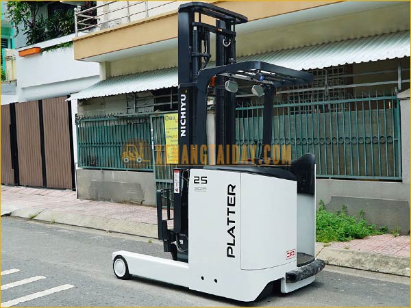 Xe nâng điện đứng lái NICHIYU FBRM25-H80B-470
