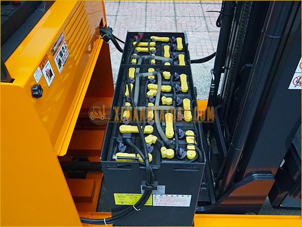 Xe nâng điện đứng lái NICHIYU FBRM25-H80B-470