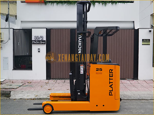 Xe nâng điện đứng lái NICHIYU FBRM25-H80B-470