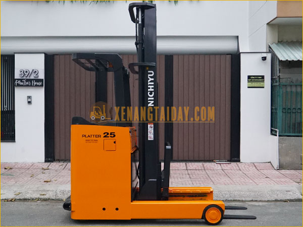 Xe nâng điện đứng lái NICHIYU FBRM25-H80B-470