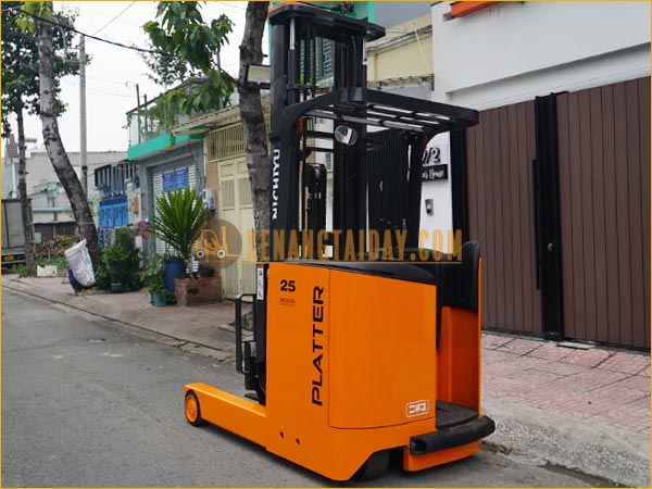 Xe nâng điện đứng lái NICHIYU FBRM25-H80B-470