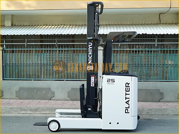 Xe nâng điện đứng lái NICHIYU FBRM25-H80B-470