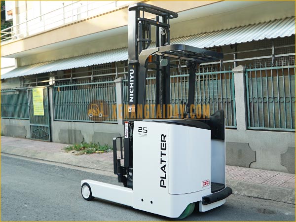 Xe nâng điện đứng lái NICHIYU FBRM25-H80B-470