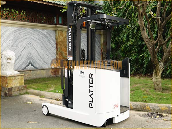Xe nâng điện đứng lái NICHIYU FBRMAW15-H85B-600M
