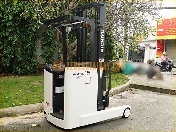 Xe nâng điện đứng lái NICHIYU FBRMAW15-H85B-600M