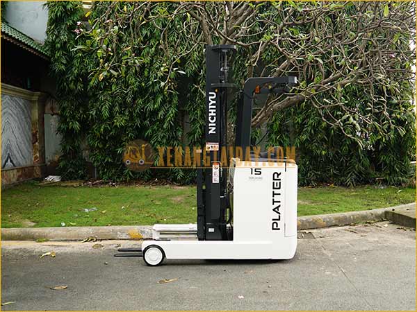 Xe nâng điện đứng lái NICHIYU FBRMAW15-H85B-600M