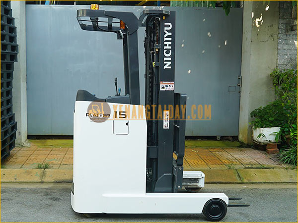 Xe nâng điện đứng lái NICHIYU FBRMW15-80B-500MCS