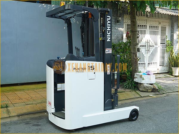 Xe nâng điện đứng lái NICHIYU FBRMW15-80B-500MCS