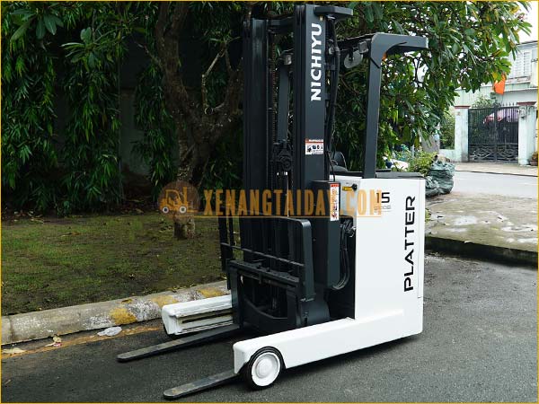 Xe nâng điện đứng lái NICHIYU FBRMW15-80B-530MCS