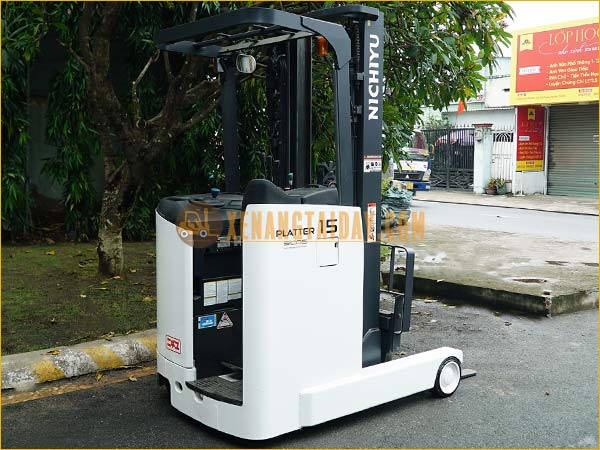 Xe nâng điện đứng lái NICHIYU FBRMW15-80B-530MCS