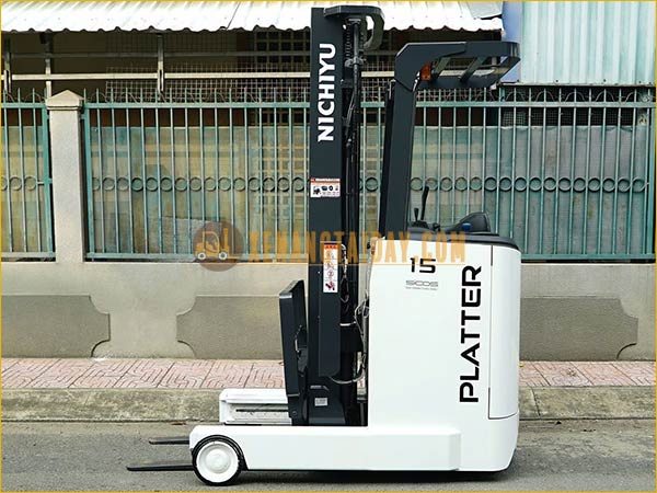 Xe nâng điện đứng lái NICHIYU FBRMW15-80B-550M