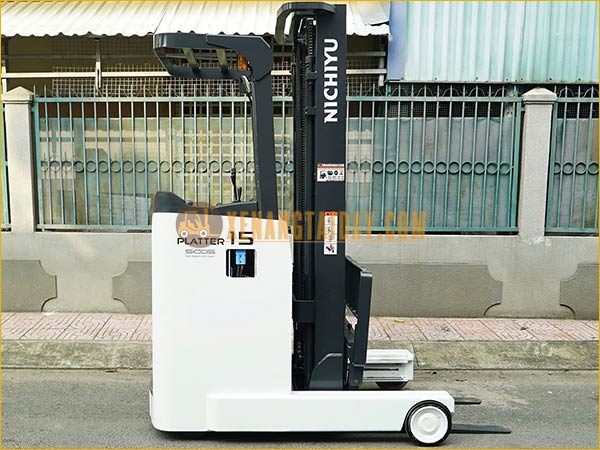 Xe nâng điện đứng lái NICHIYU FBRMW15-80B-550M