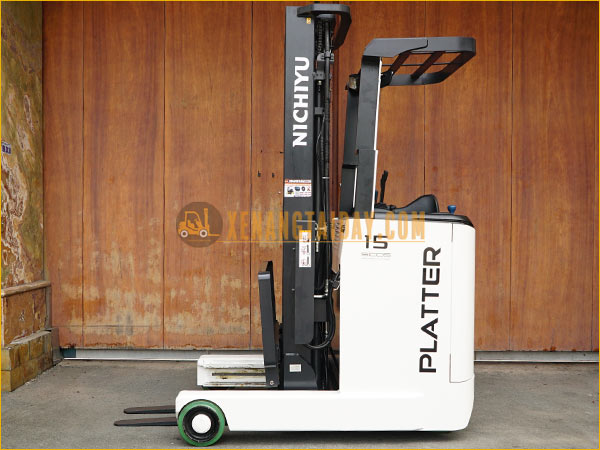 Xe nâng điện đứng lái NICHIYU FBRMW15-85B-550MCS