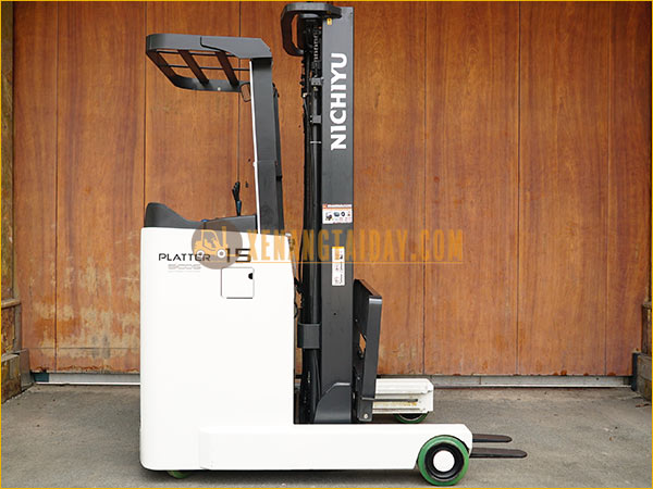 Xe nâng điện đứng lái NICHIYU FBRMW15-85B-550MCS