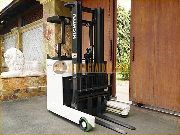Xe nâng điện đứng lái NICHIYU FBRMW15-85B-550MCS