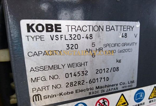 Xe nâng điện đứng lái TCM FRHB25