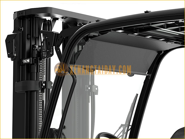 Xe nâng điện ngồi lái 3 bánh Mitsubishi FB18-ANT