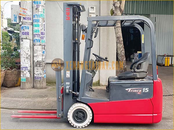Xe nâng điện ngồi lái 3 bánh NICHIYU FBT15PSN-75-500M