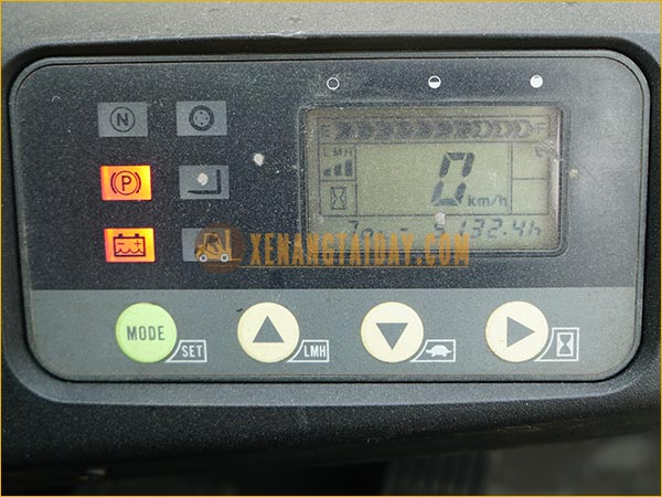 Xe nâng điện ngồi lái KOMATSU FB15M-12 gắn bình điện axít chì 48V - 468Ah LIFTTOP VTIL6