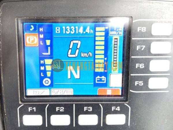 Xe nâng điện ngồi lái KOMATSU FB25-12