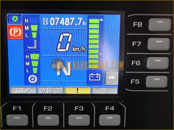 Xe nâng điện ngồi lái KOMATSU FB25-12