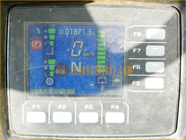 Xe nâng điện ngồi lái KOMATSU FB25-12 gắn pin lithum 72V - 340Ah PKGFF72340