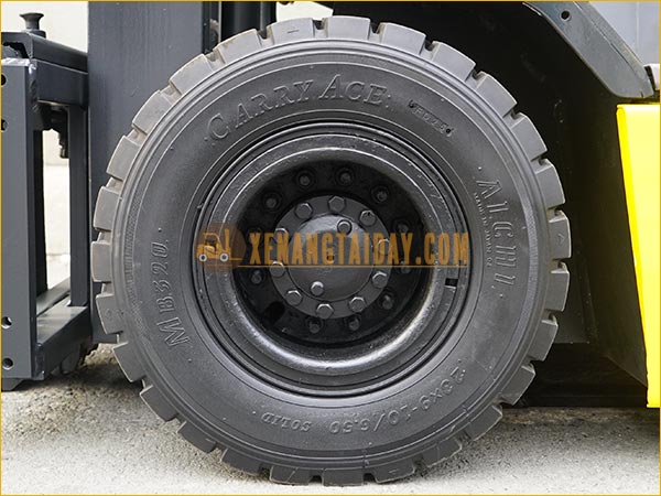 Xe nâng điện ngồi lái KOMATSU FB25EX-11, khung 4m, 2008, 5880 giờ